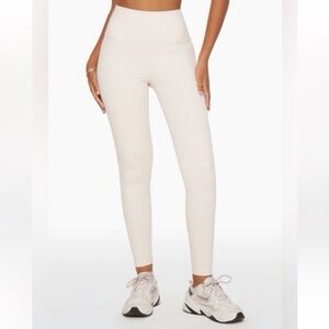 Set Active Luxeform Off White High Waist Leggings